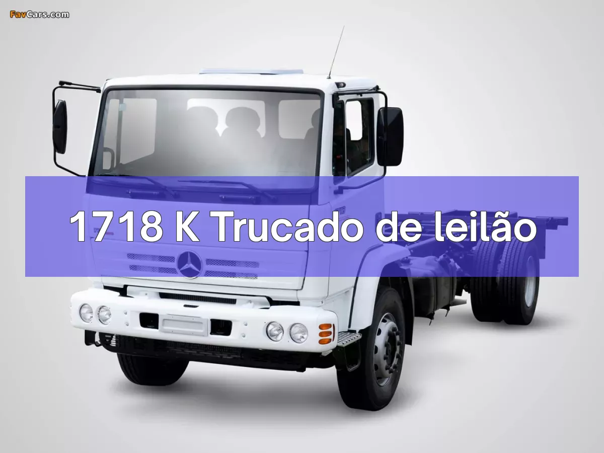 1718 K Trucado em leilão