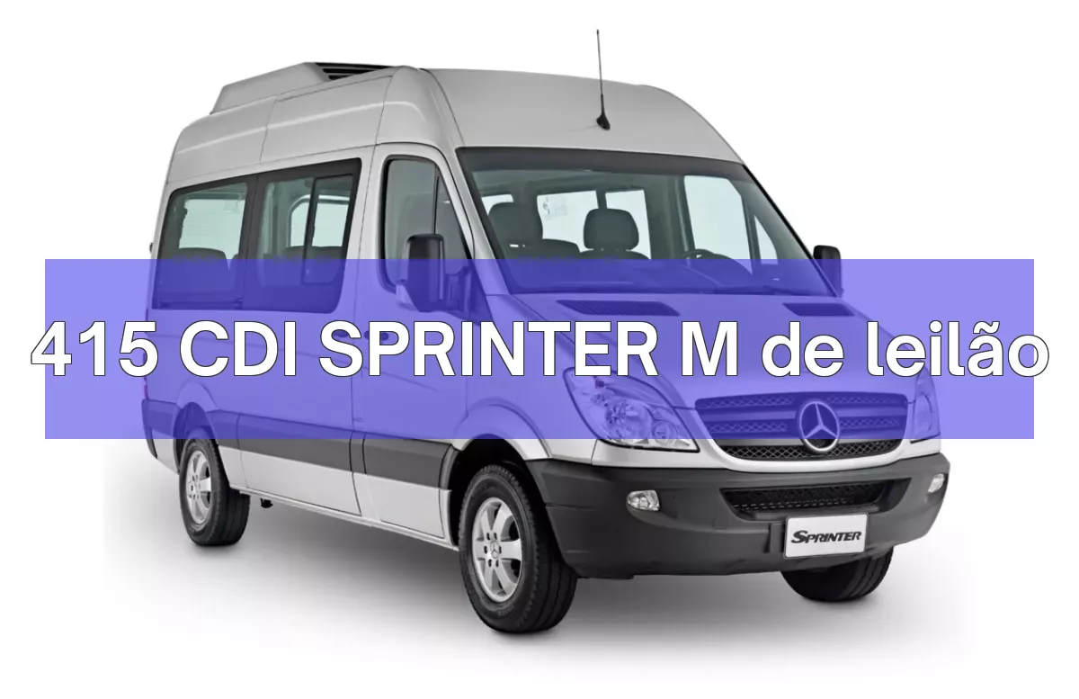 415 CDI SPRINTER M em leilão