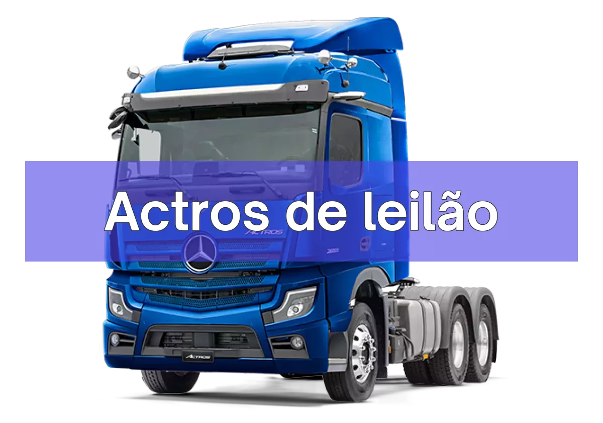 Actros em leilão