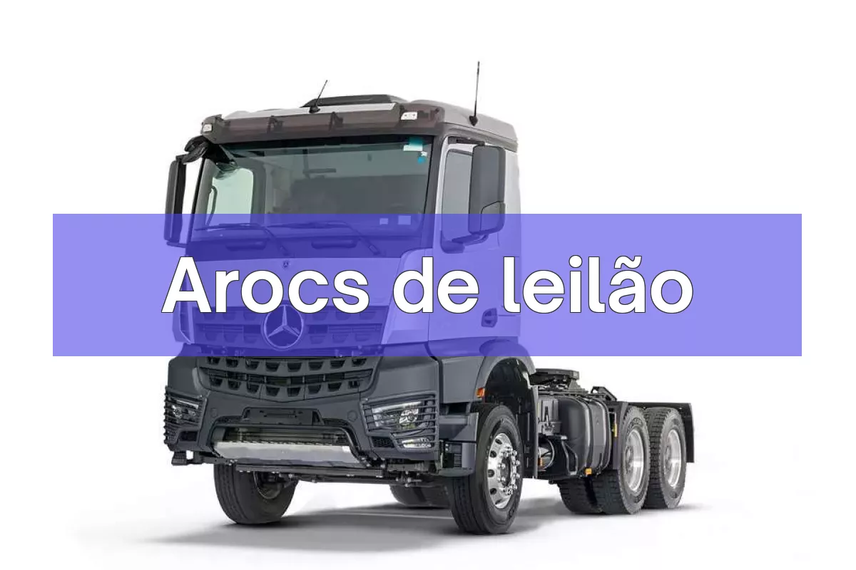 Arocs em leilão