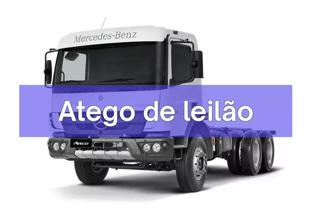 Atego em leilão