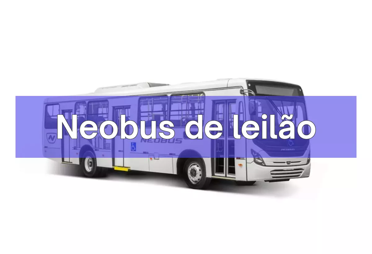 Neobus em leilão