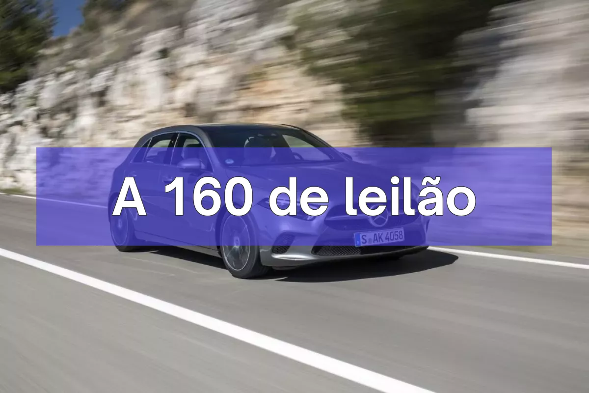A 160 em leilão