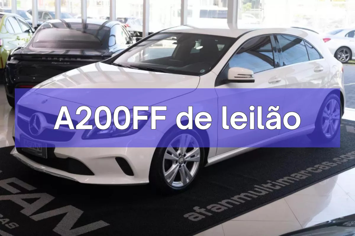 A200FF em leilão