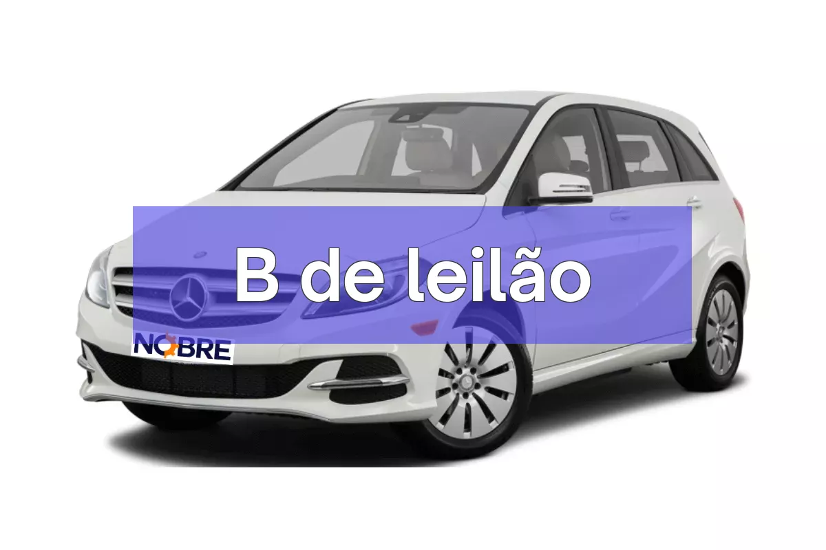 B em leilão