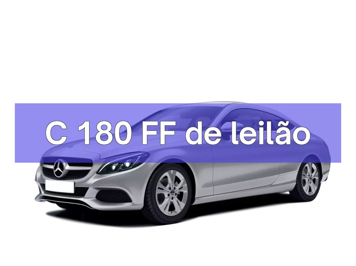 C 180 FF em leilão