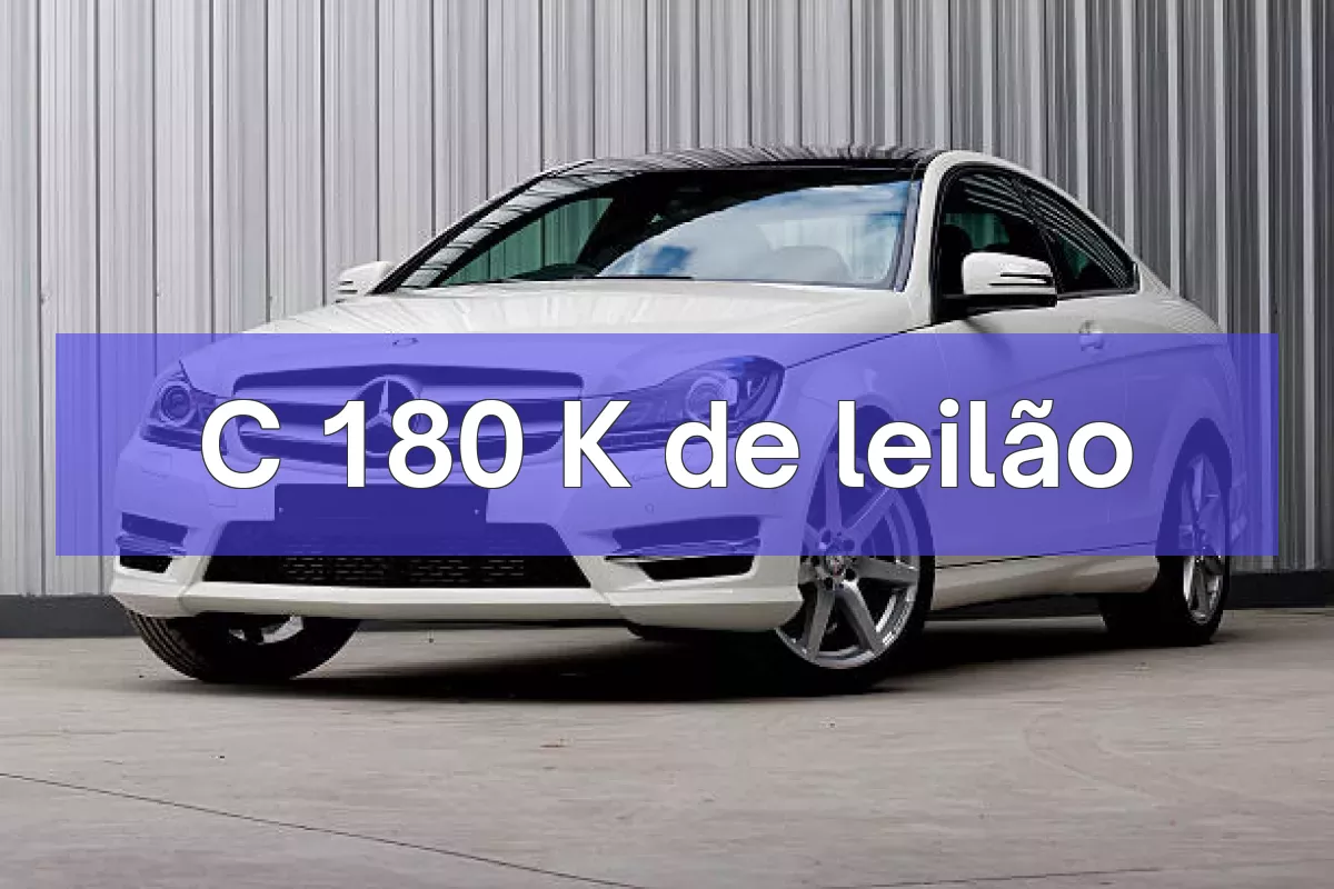 C 180 K em leilão