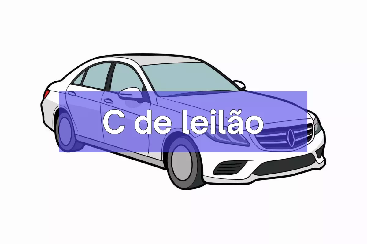 C em leilão