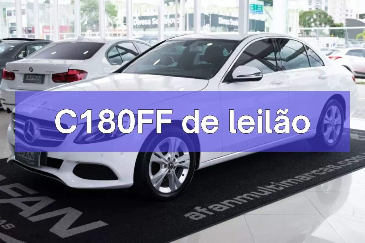 C180FF em leilão