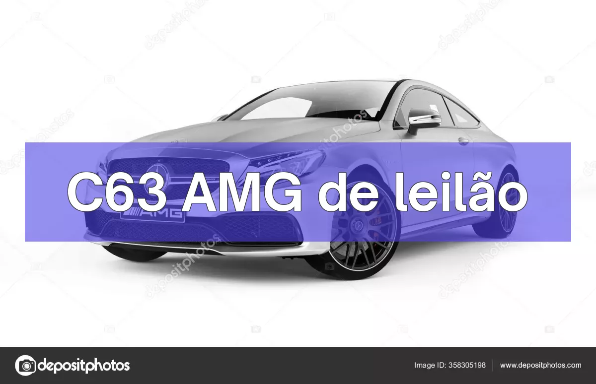 C63 AMG em leilão
