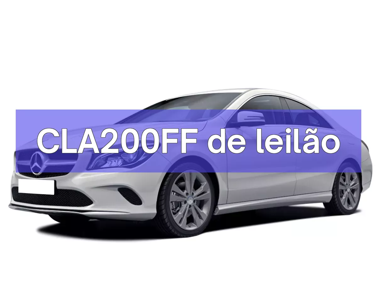 CLA200FF em leilão