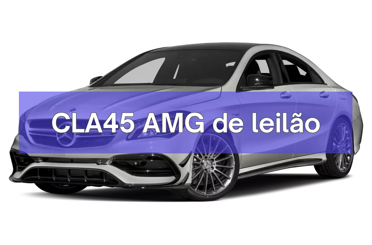 CLA45 AMG em leilão