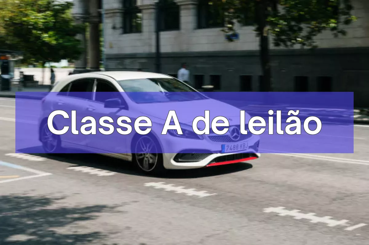 Classe A em leilão