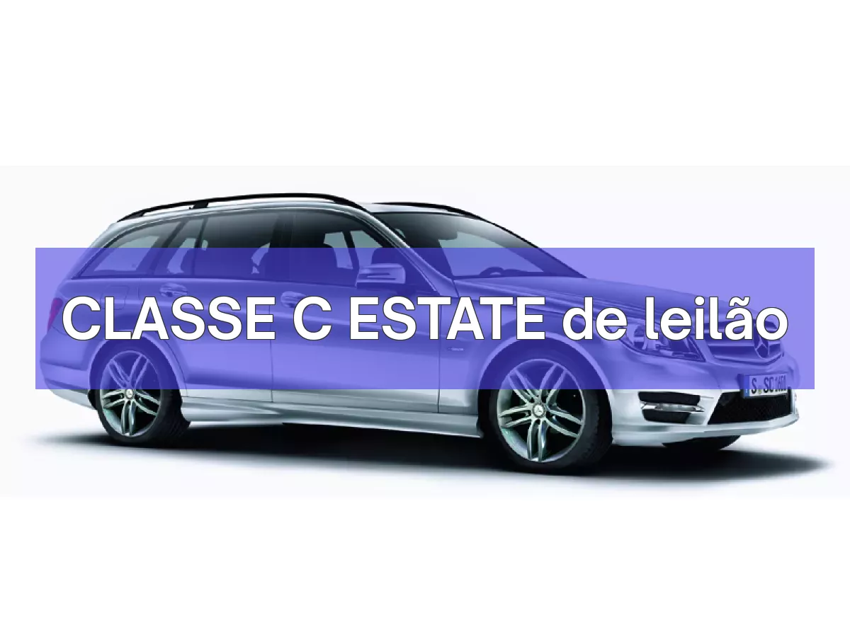 CLASSE C ESTATE em leilão
