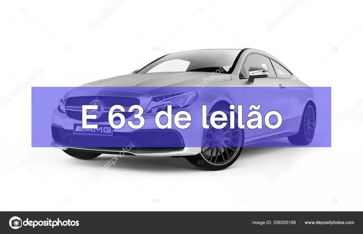 E 63 em leilão