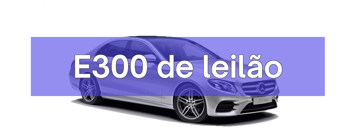 E300 em leilão