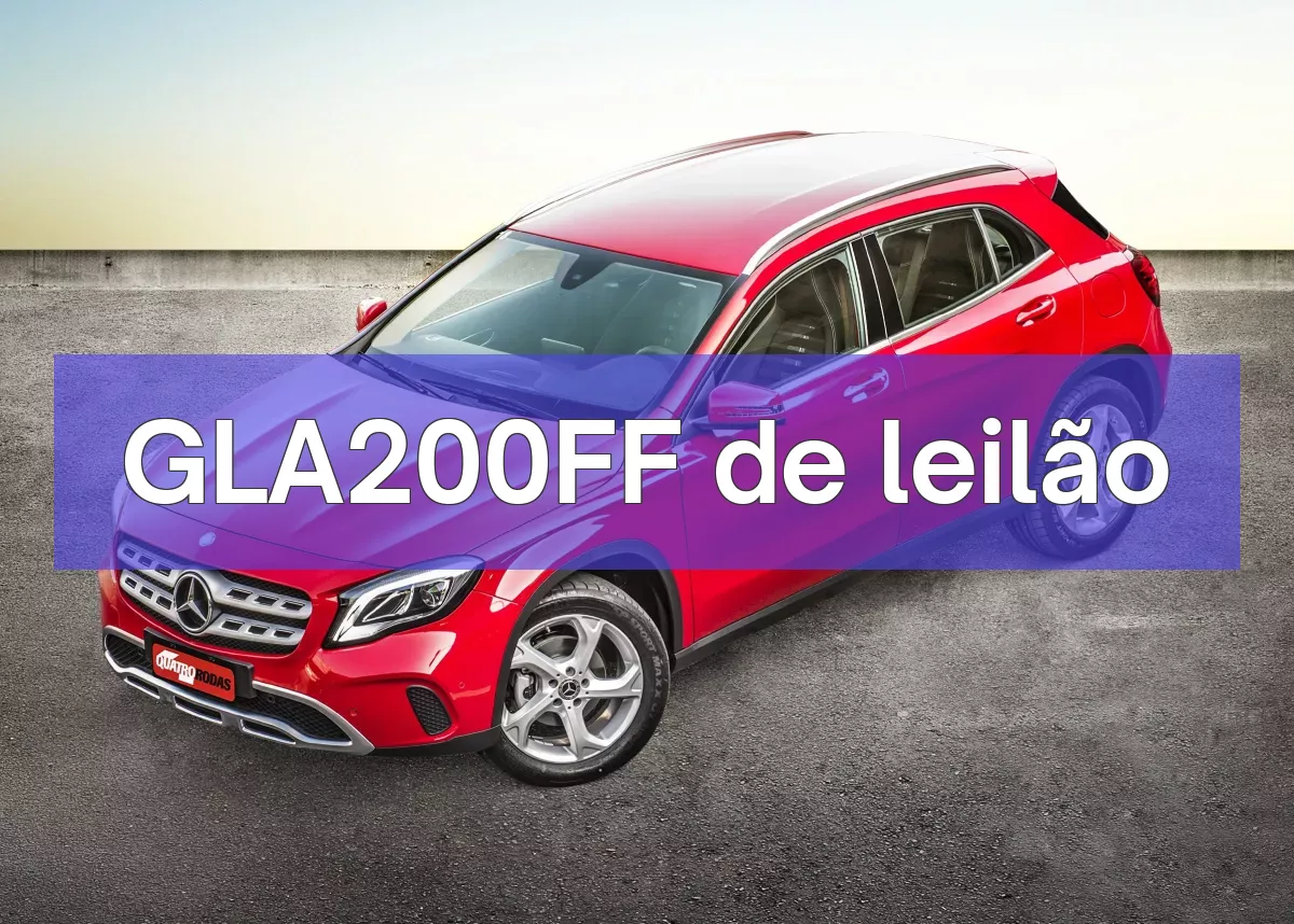 GLA200FF em leilão