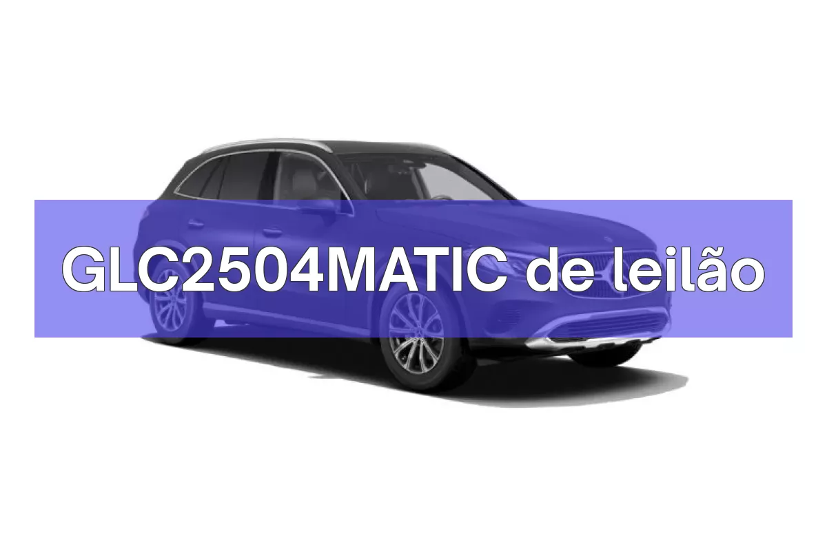 GLC2504MATIC em leilão