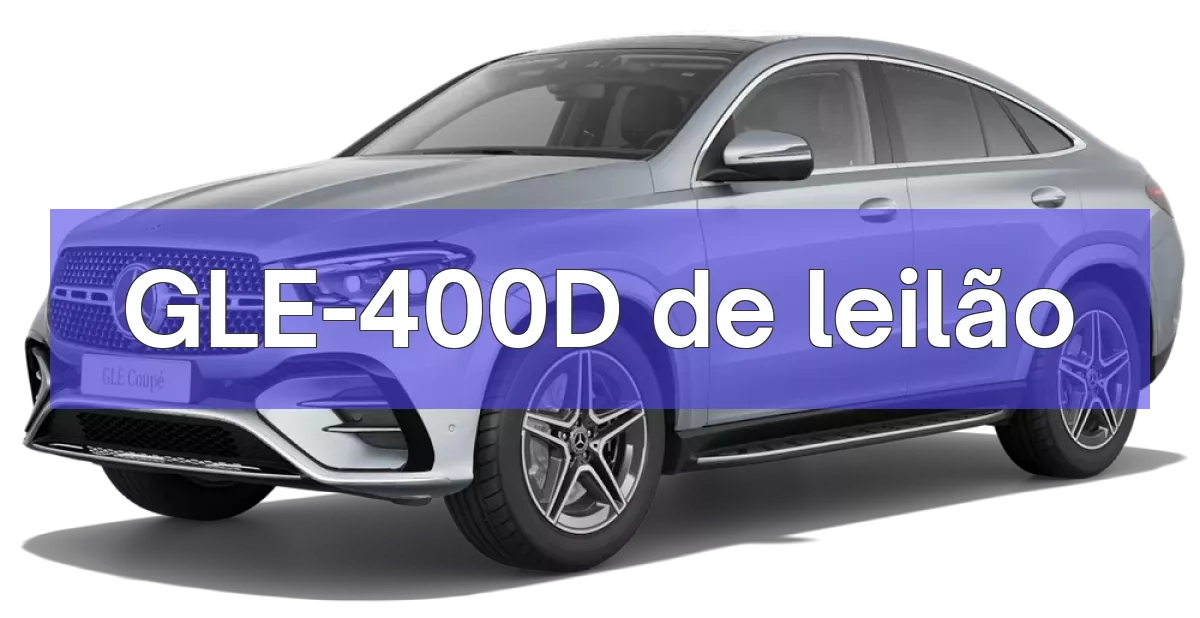 GLE-400D em leilão