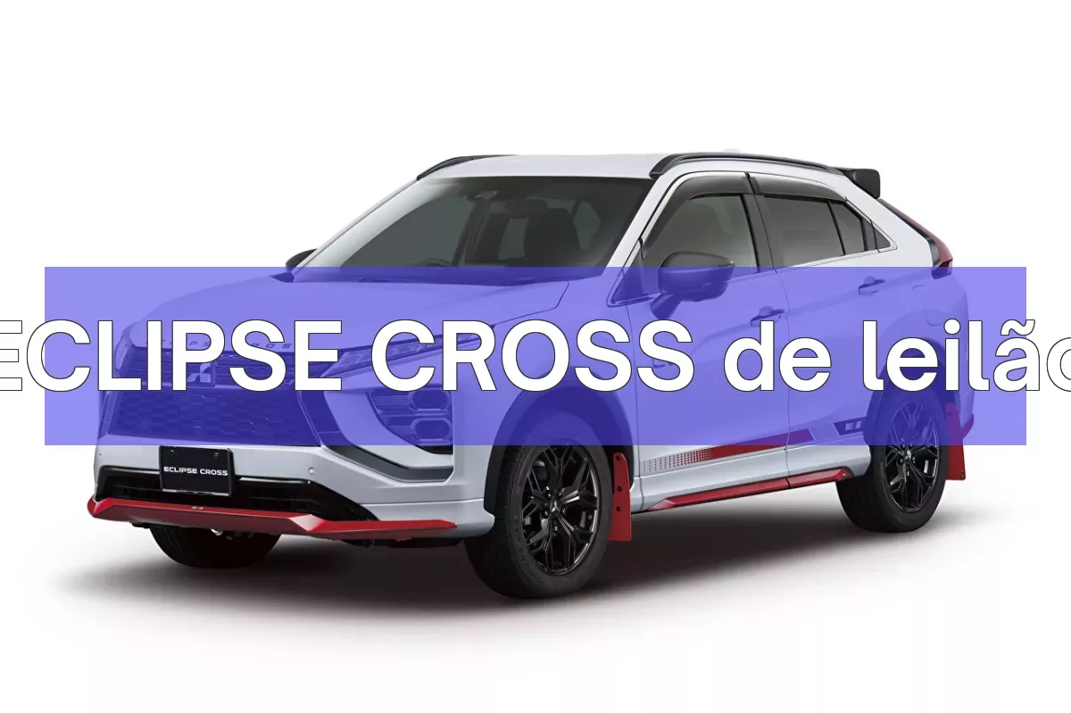 ECLIPSE CROSS em leilão