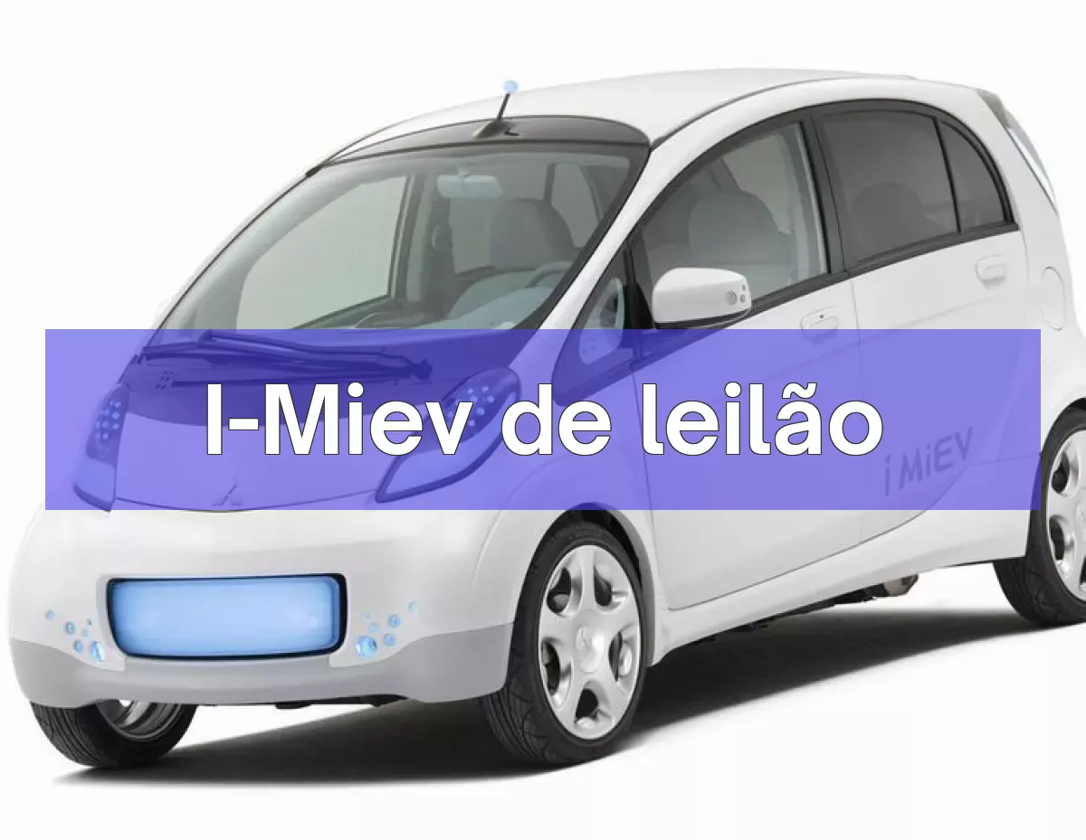 I-Miev em leilão