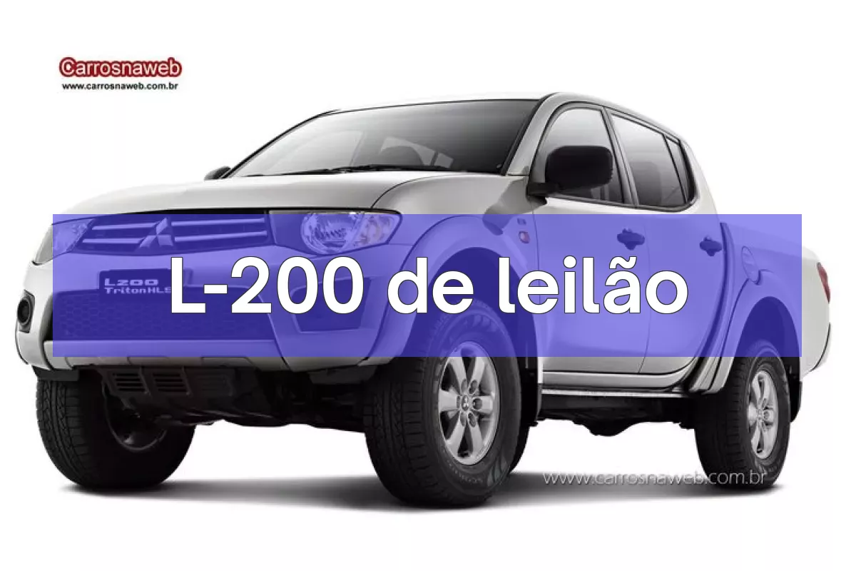 L-200 em leilão