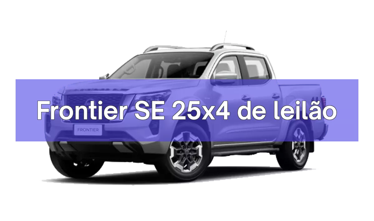 Frontier SE 25x4 em leilão