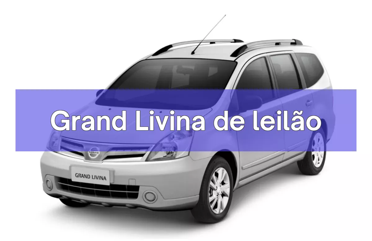 Grand Livina em leilão