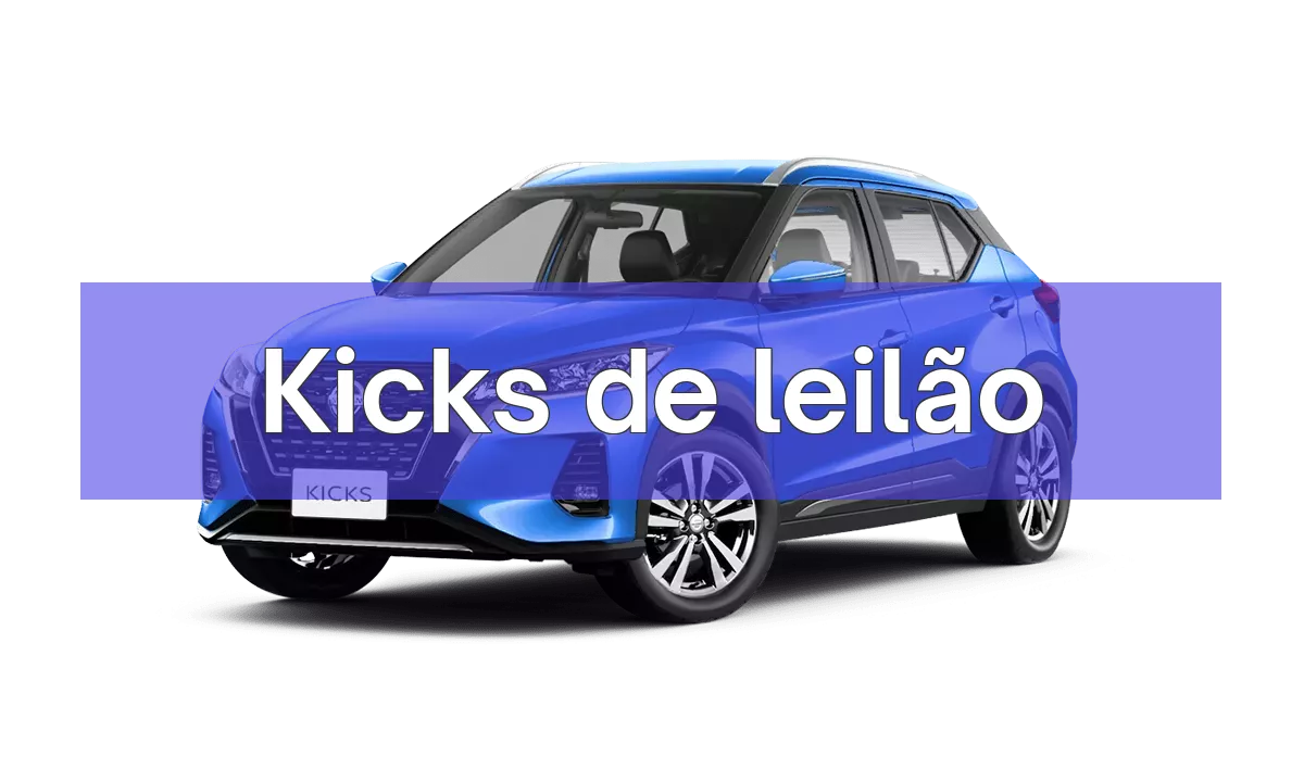 Kicks em leilão