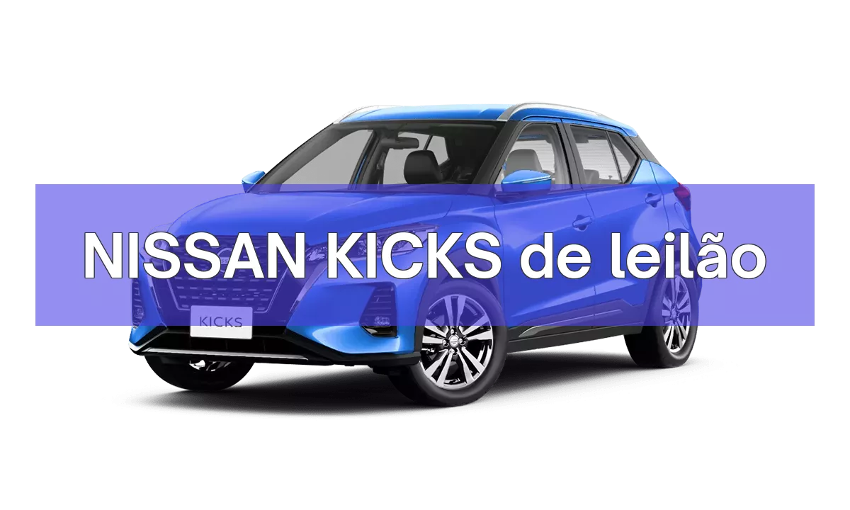 NISSAN KICKS em leilão