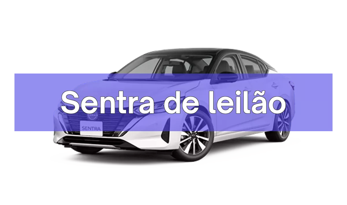 Sentra em leilão