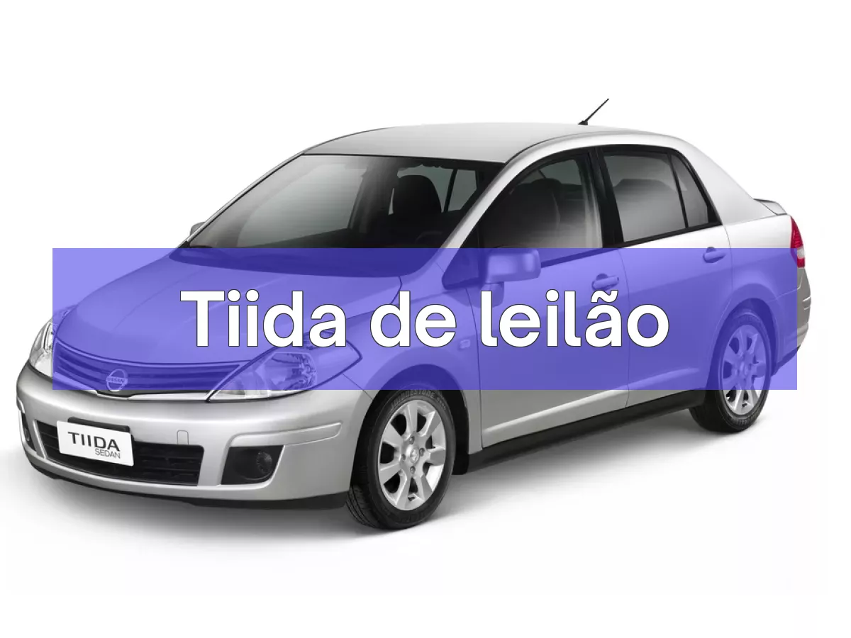 Tiida em leilão