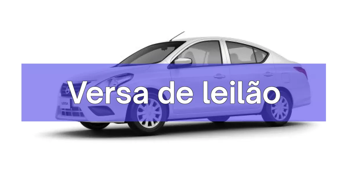 Versa em leilão