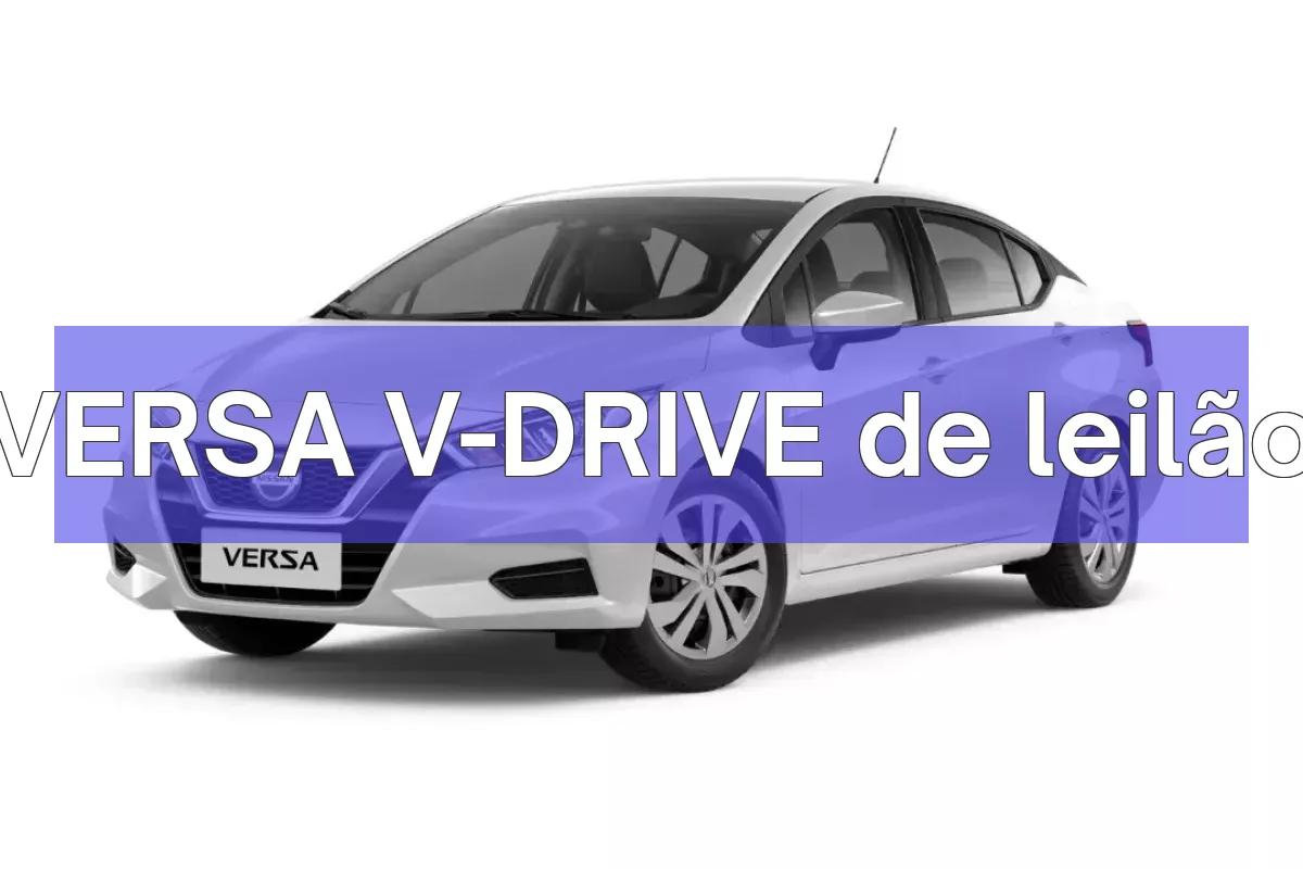 VERSA V-DRIVE em leilão