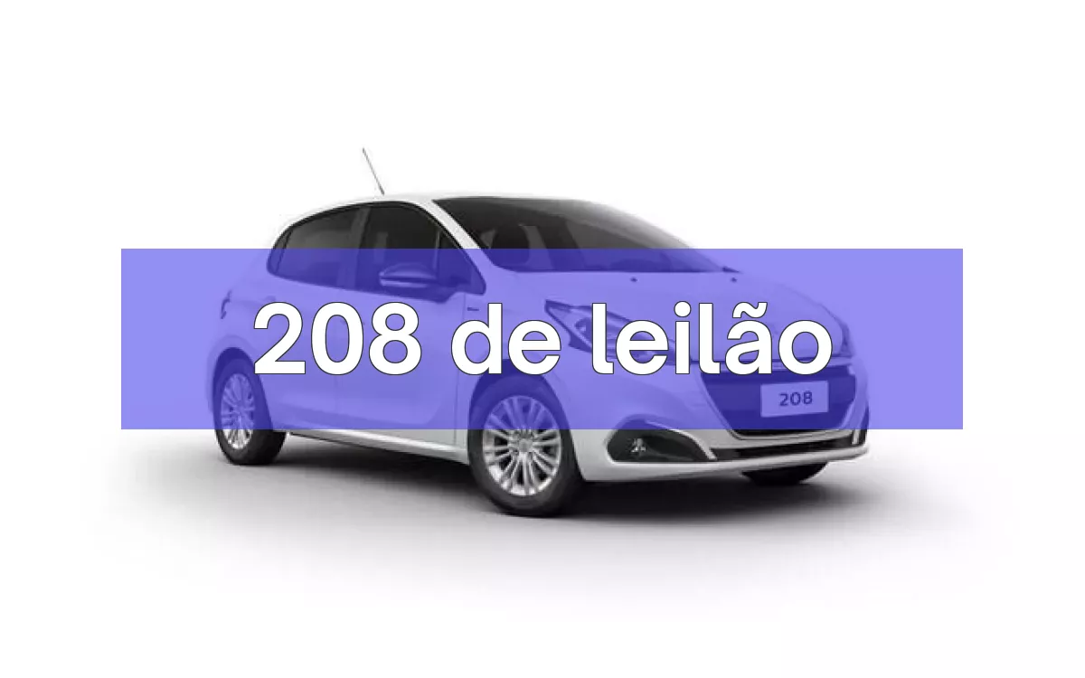 208 em leilão