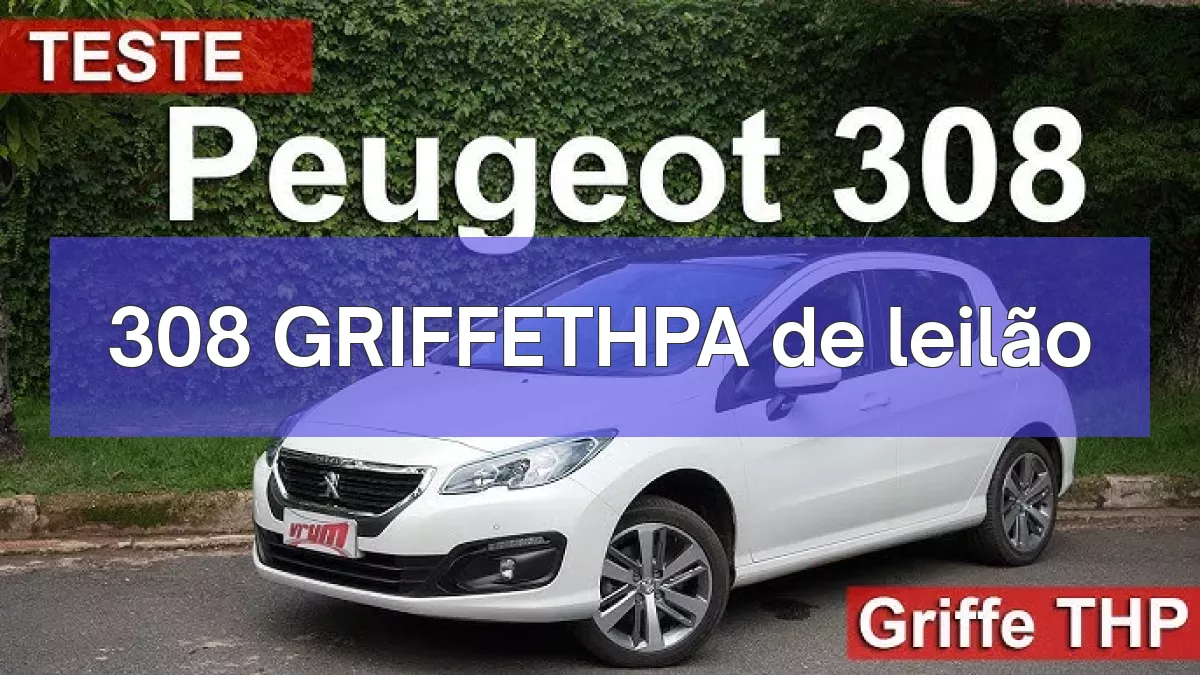 308 GRIFFETHPA em leilão