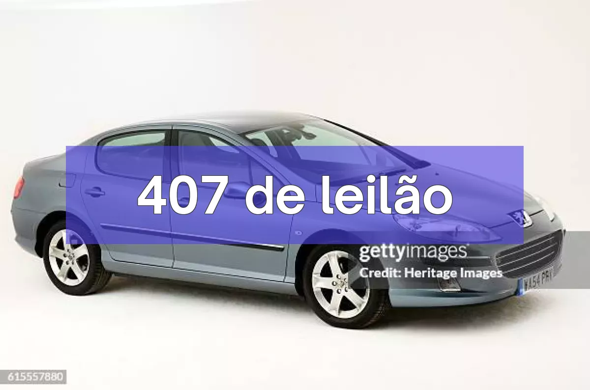 407 em leilão
