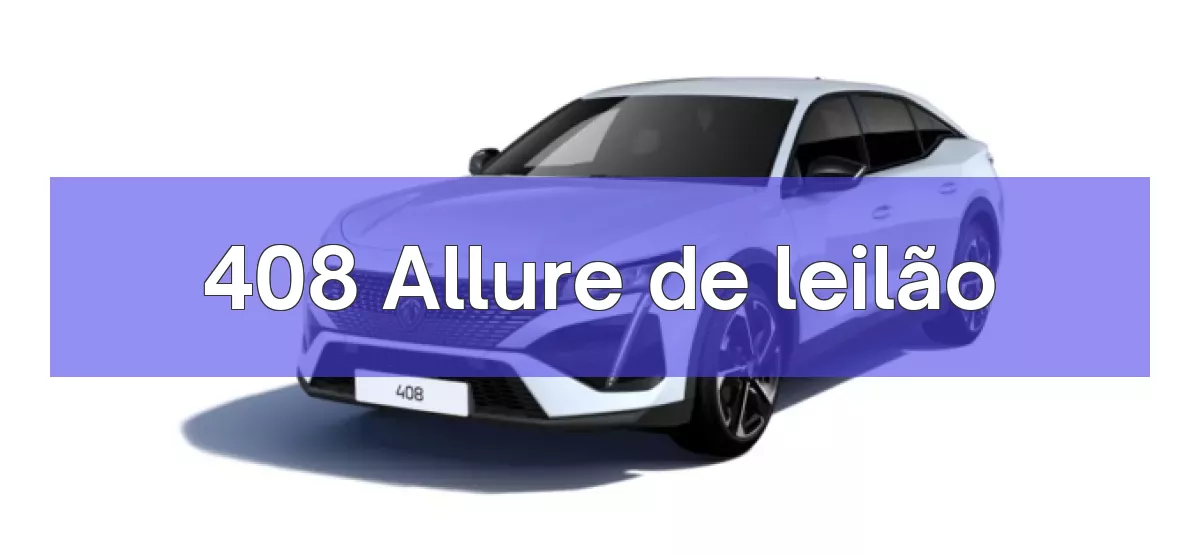 408 Allure em leilão