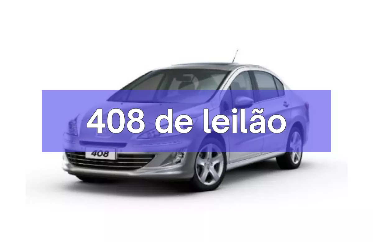 408 em leilão