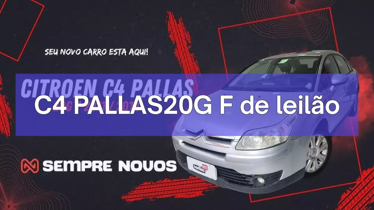 C4 PALLAS20G F em leilão