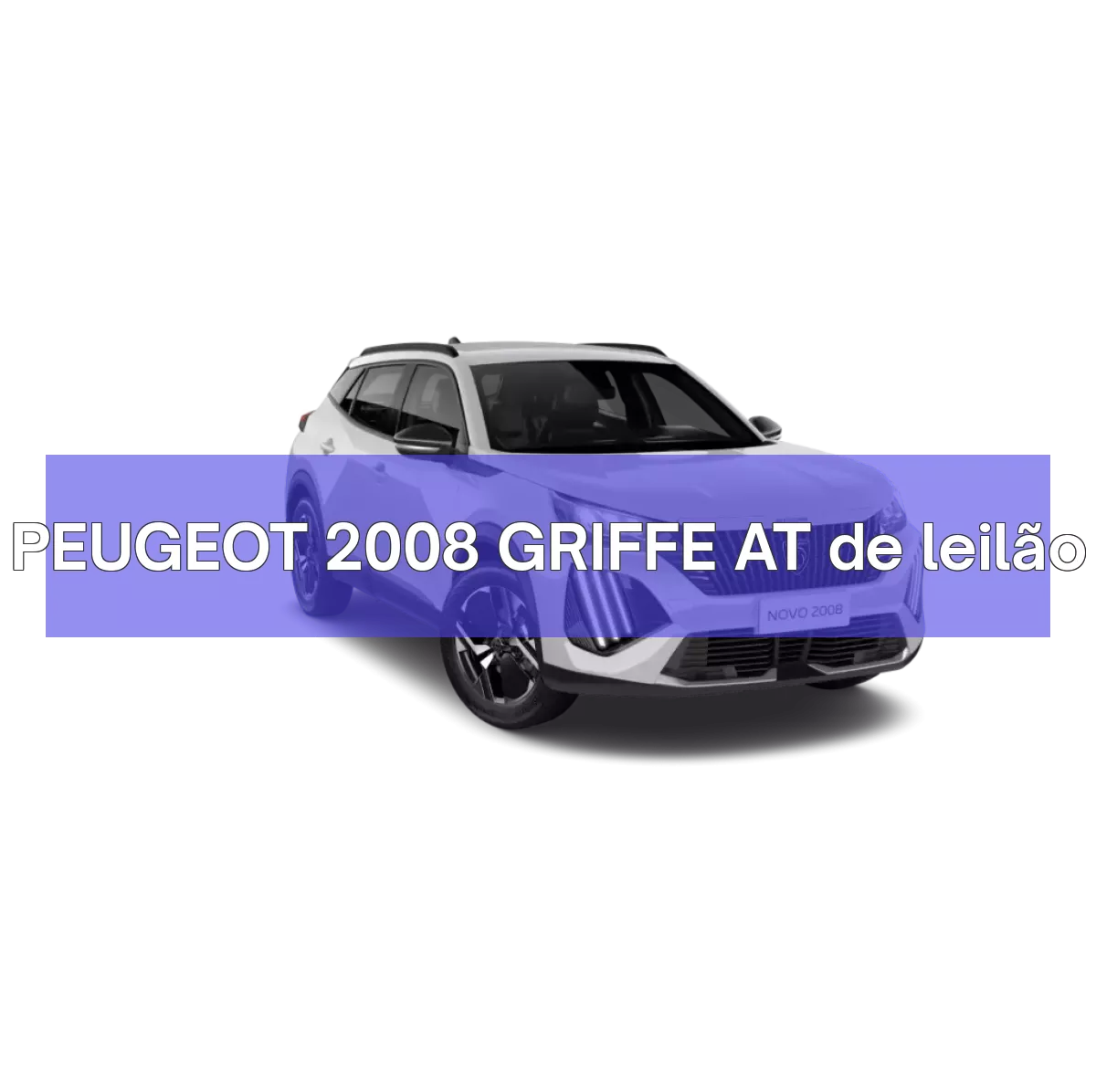 PEUGEOT 2008 GRIFFE AT em leilão