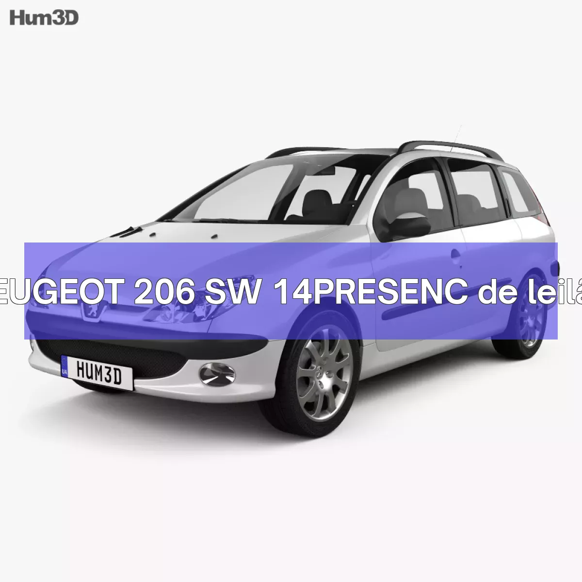 PEUGEOT 206 SW 14PRESENC em leilão