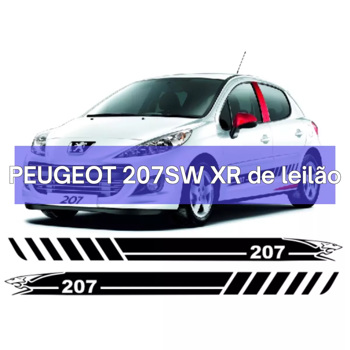 PEUGEOT 207SW XR em leilão