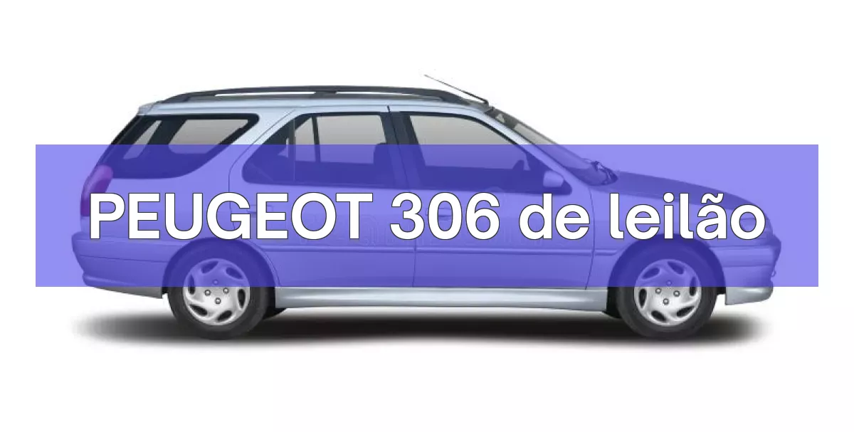 PEUGEOT 306 em leilão