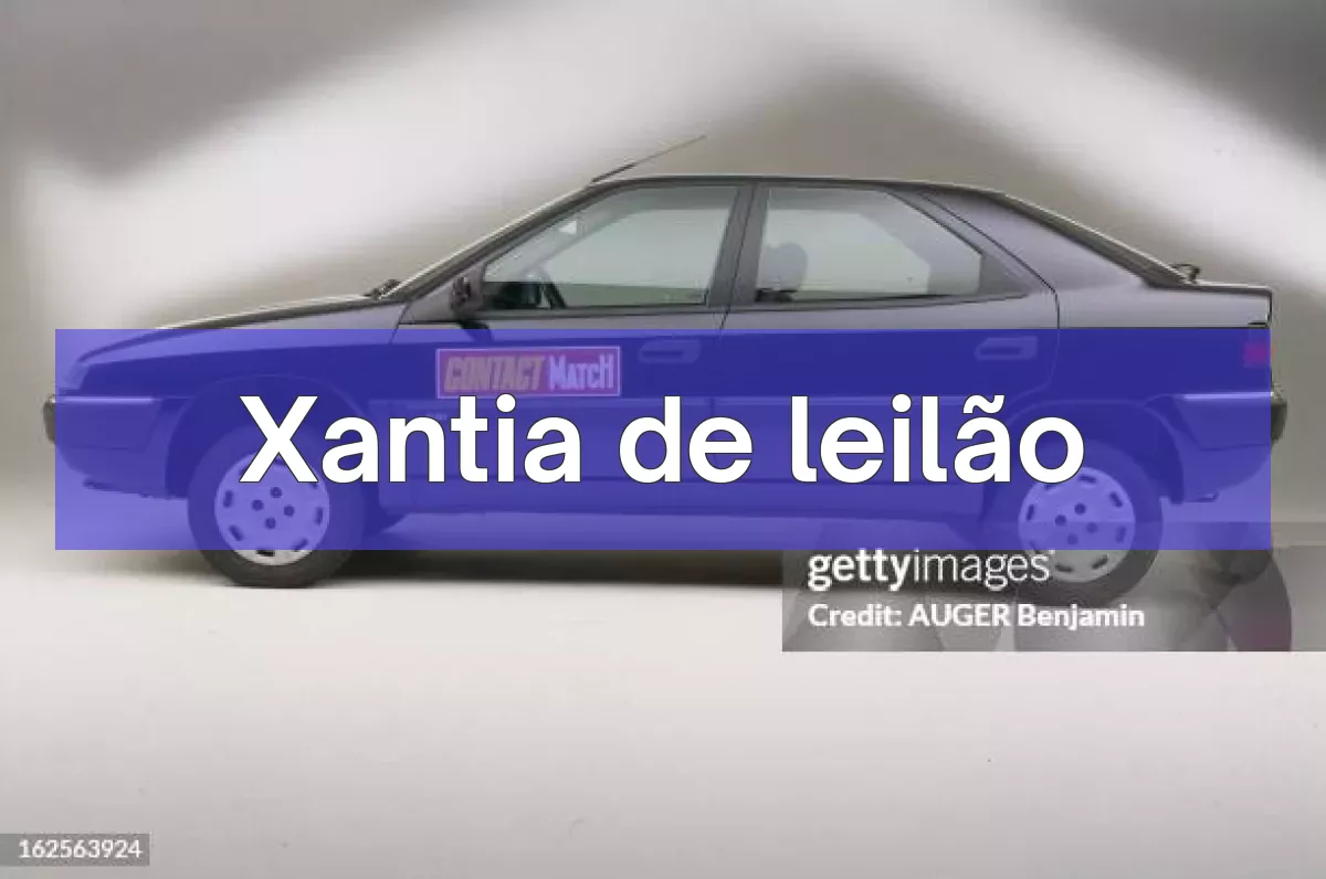 Xantia em leilão