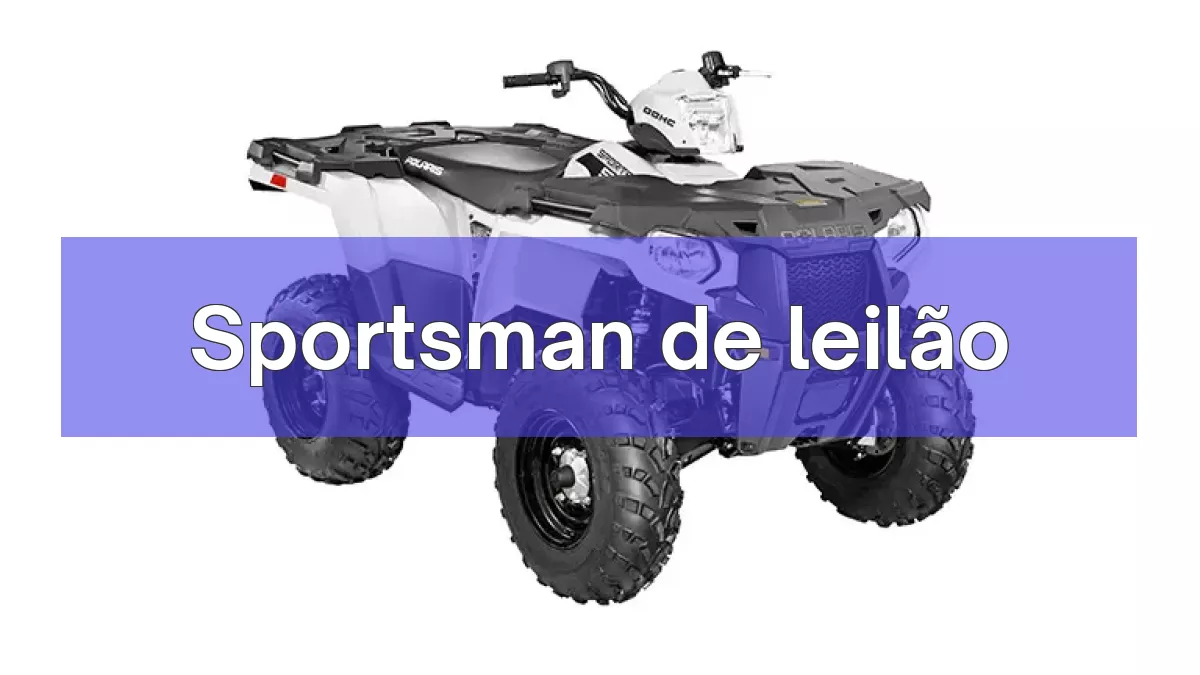 Sportsman em leilão