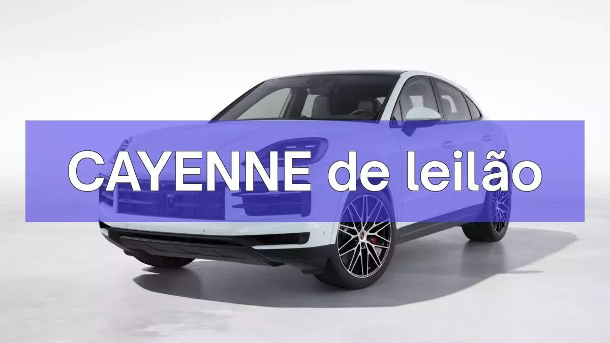CAYENNE em leilão