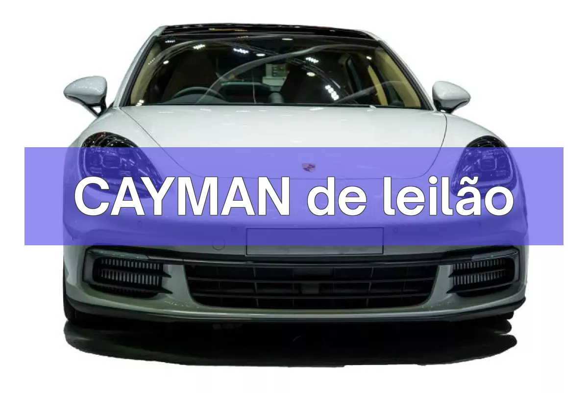 CAYMAN em leilão