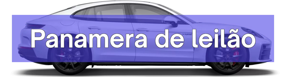 Panamera em leilão