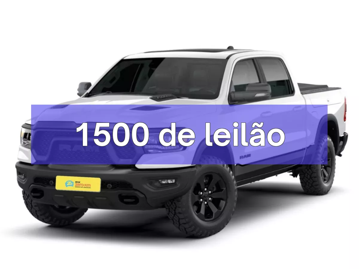 1500 em leilão